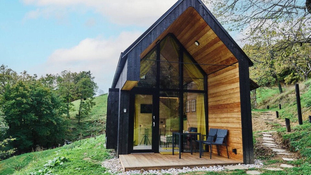 Olimje Cottage | Jarica, modern cottage on Tri Vile estate with an amazing view