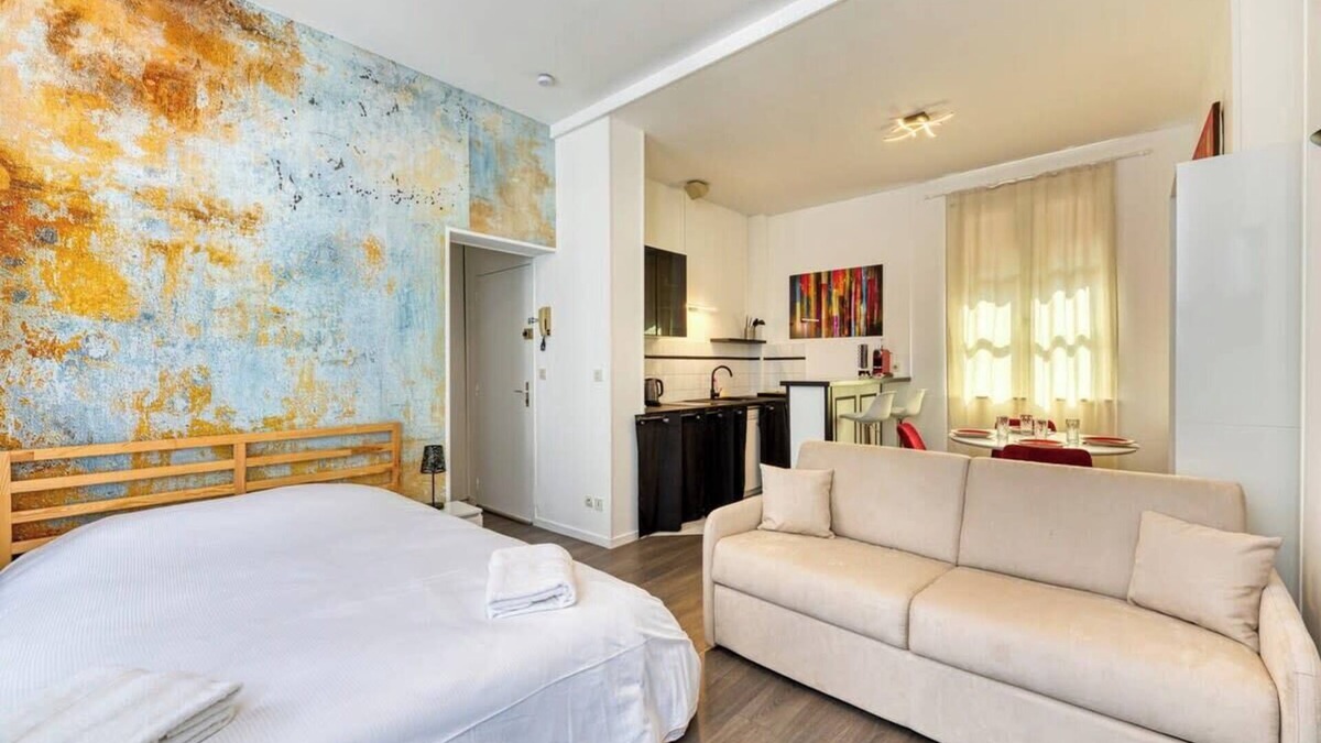 Quartier Saint-Marc - Croix de Pierre - Saint-Nicaise Apartment | Jean : Studio Aitre Saint-Maclou