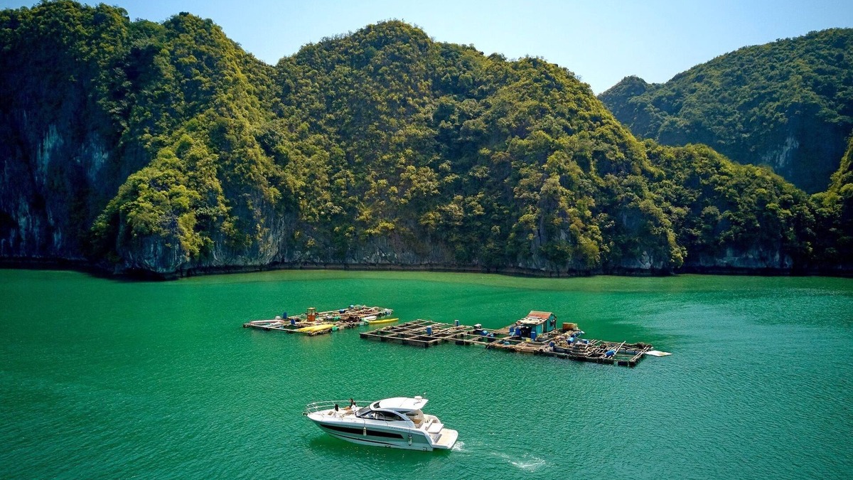 Ha Long Boat Rental | Jeanneau Leader 36 Yacht Charter - Vietyacht Marina Club Halong Bay Cruise