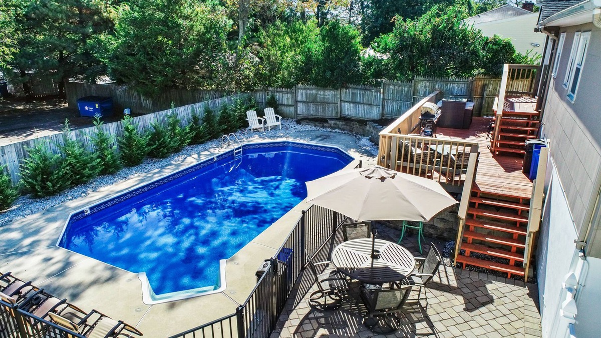 Brick House | Jersey Shore Relaxation Station - space for a base all year round