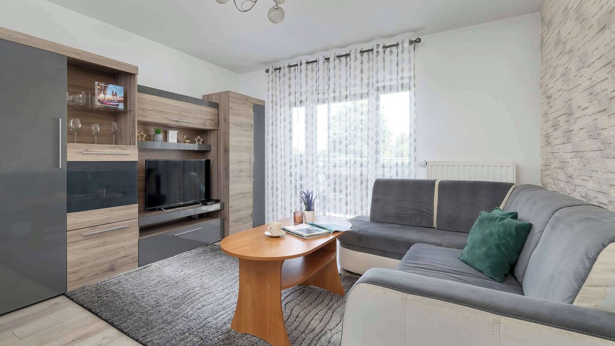 Biezanow - Prokocim Apartment | Jerzmanowskiego 2BD | Kraków | Modern Apartment | Balcony
