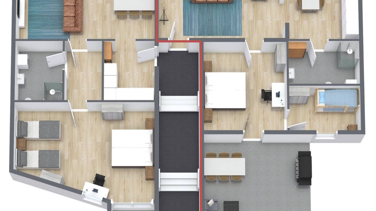 Montabaur House | Jewelhouse for 24 people - Central, Terrace, BBQ, Switch & Stream