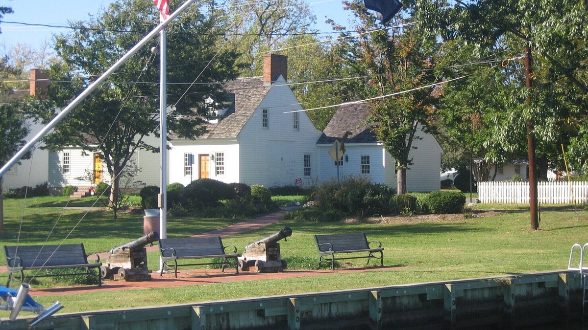 St. Michaels Cottage | John Bruff Waterview Cottage - on Harbor and on Park - In Town St. Michaels!