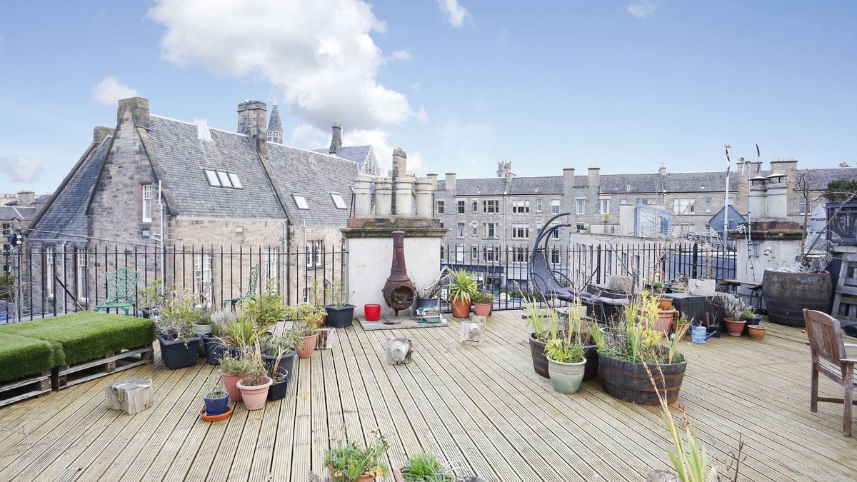 Bonnington Apartment | JOIVY Modern 1-Br Apt W/Communal Terrace In Trendy Stockbridge