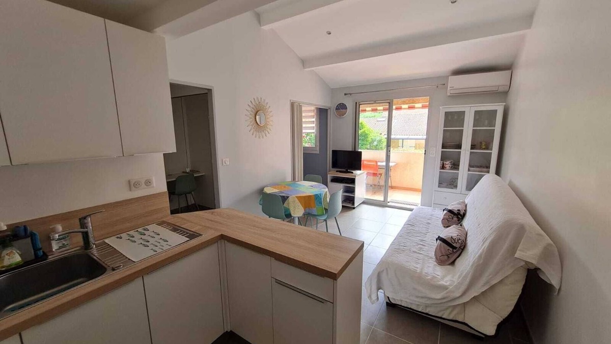 Sainte-Maxime Condo | Joli 2 Pièces Neuf 300m Plage