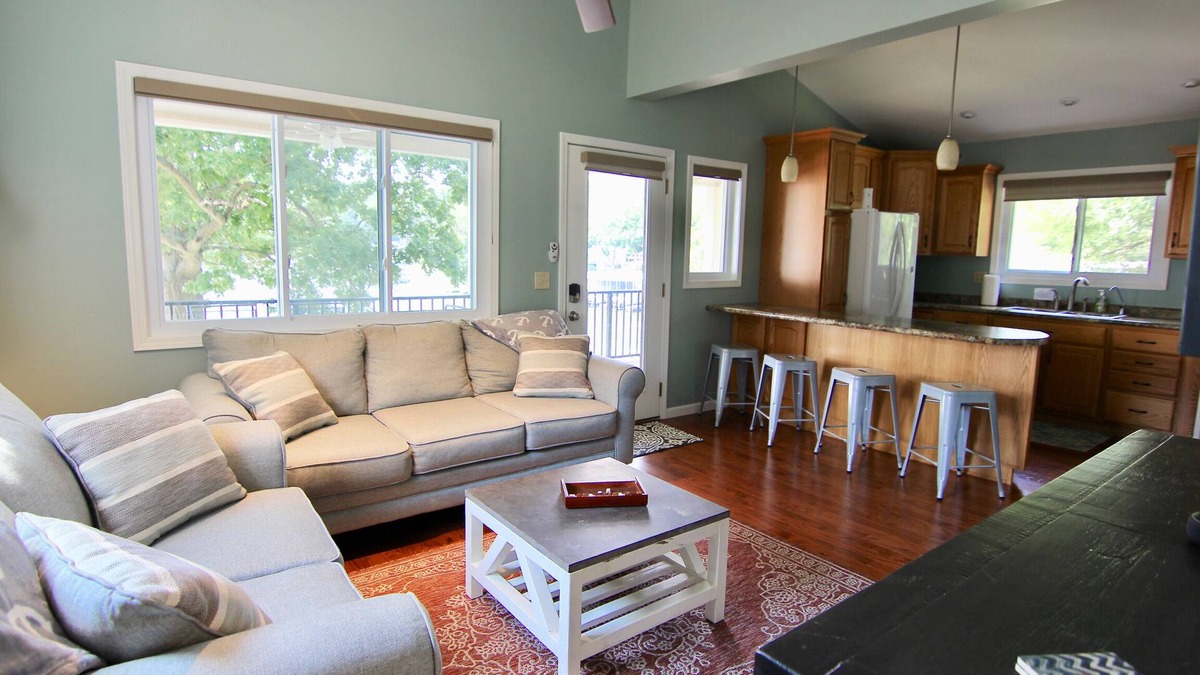 Rocky Mount House | JOMO - Unit 3 TriTerrace *Relax Lakefront *Enjoy Fam