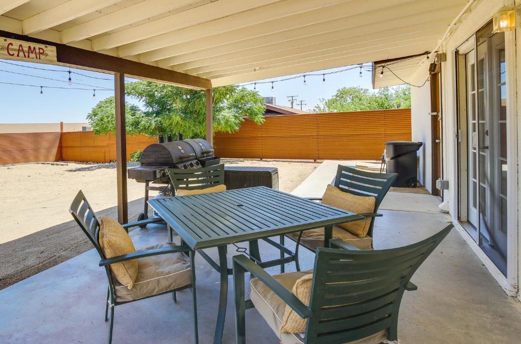 Joshua Tree House | Joshua Tree Home with Patio - 5 Mi to National Park!