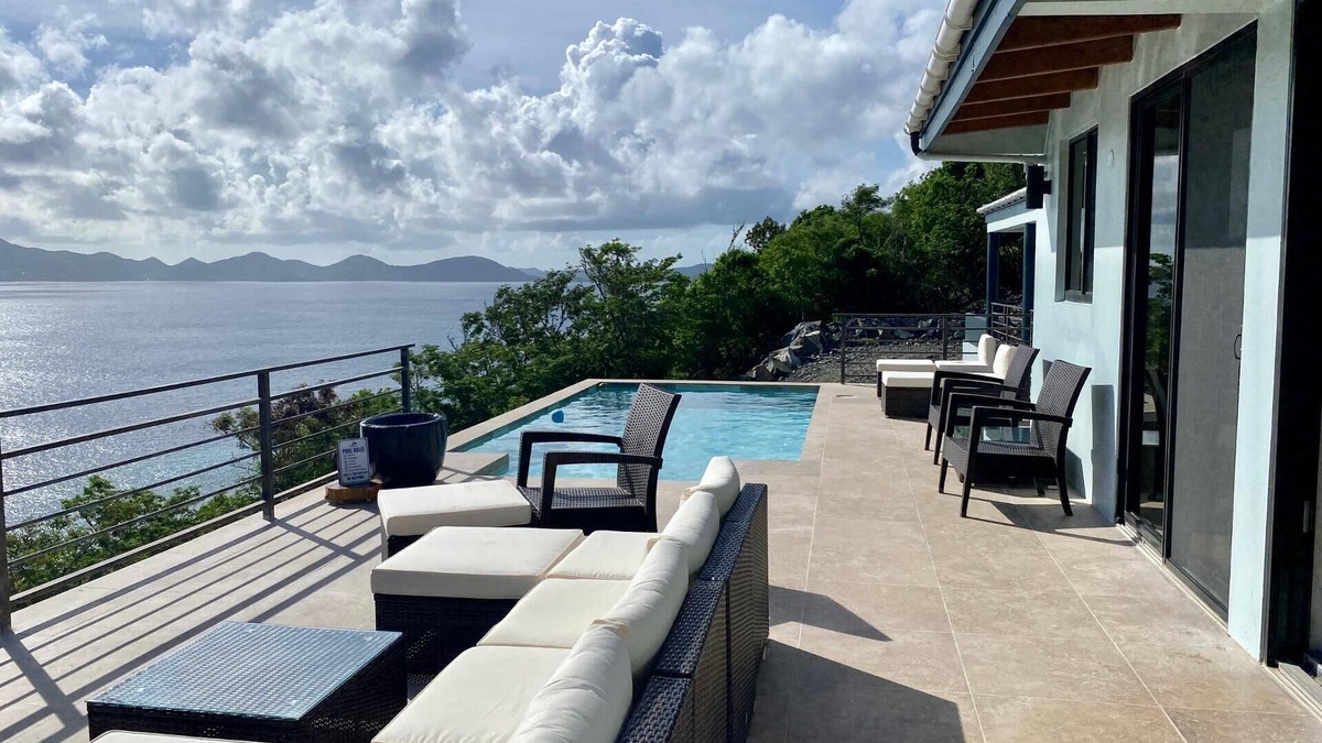 Jost Van Dyke Villa | Jost Van Dyke, BVI 3 Bedroom Villa with Caribbean Views & Pool