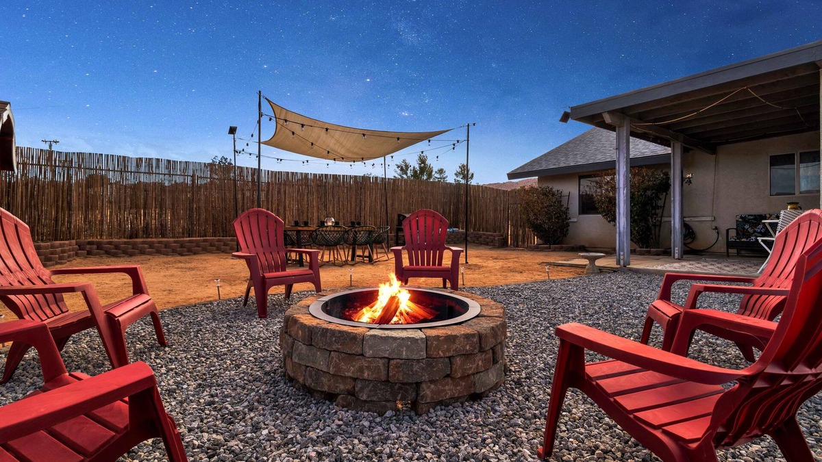Indian Cove House | JT Desert Hideaway, Fire Pit, Outdoor picnic, King Bed