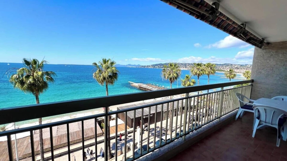 Juan-les-Pins Apartment | Juan les Pins - Sea View - 4 people - Parking