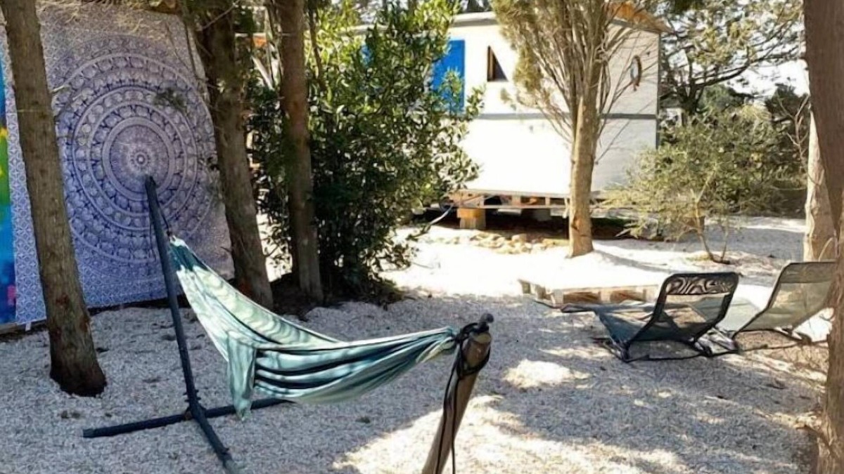 Bompas House | JULY PROMO Roulotte in quiet wooded park with swimming pool close to beaches