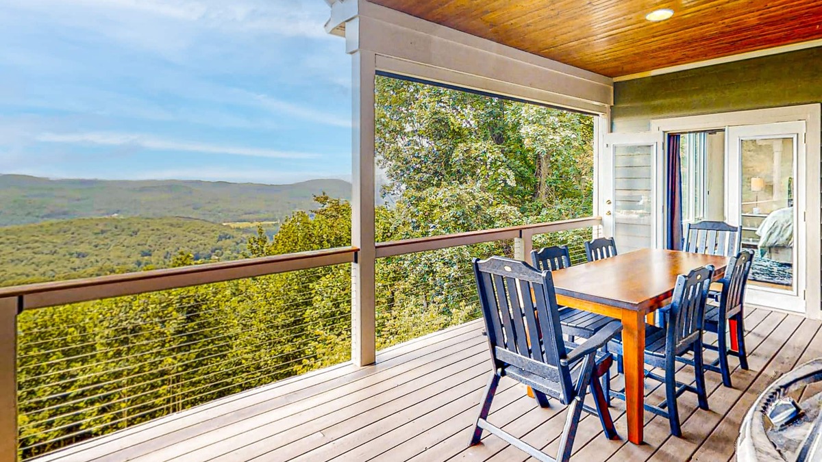 Laurel Park House | Jump Off Rock Retreat | Outdoor lover's house with mountain views