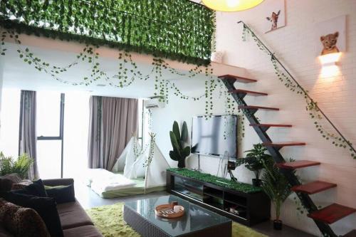 Damansara Perdana Apartment | Jungle Loft for 6-7pax near IKEA, Kidzania and 1U