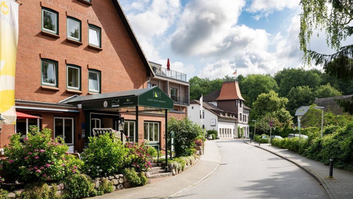 Hasseldieksdamm House | Junior Suite, shower, WC, living room/bedroom - Hotel Birke