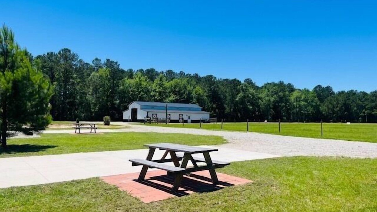 Conway RV Rental | Just Horsin' Around RV site 1@ Laurel Oaks Estate