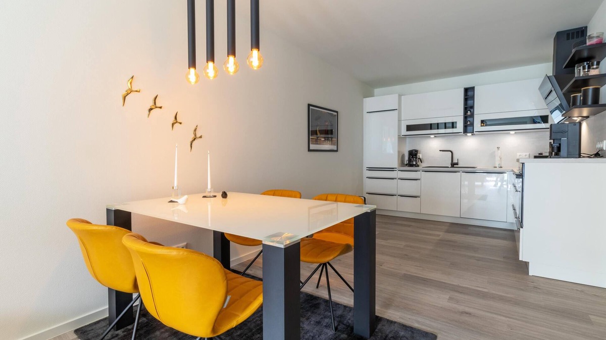 Dorumer Neufeld Apartment | Küstenkind Dorum mit Sauna und Balkon - Hunde Willkommen