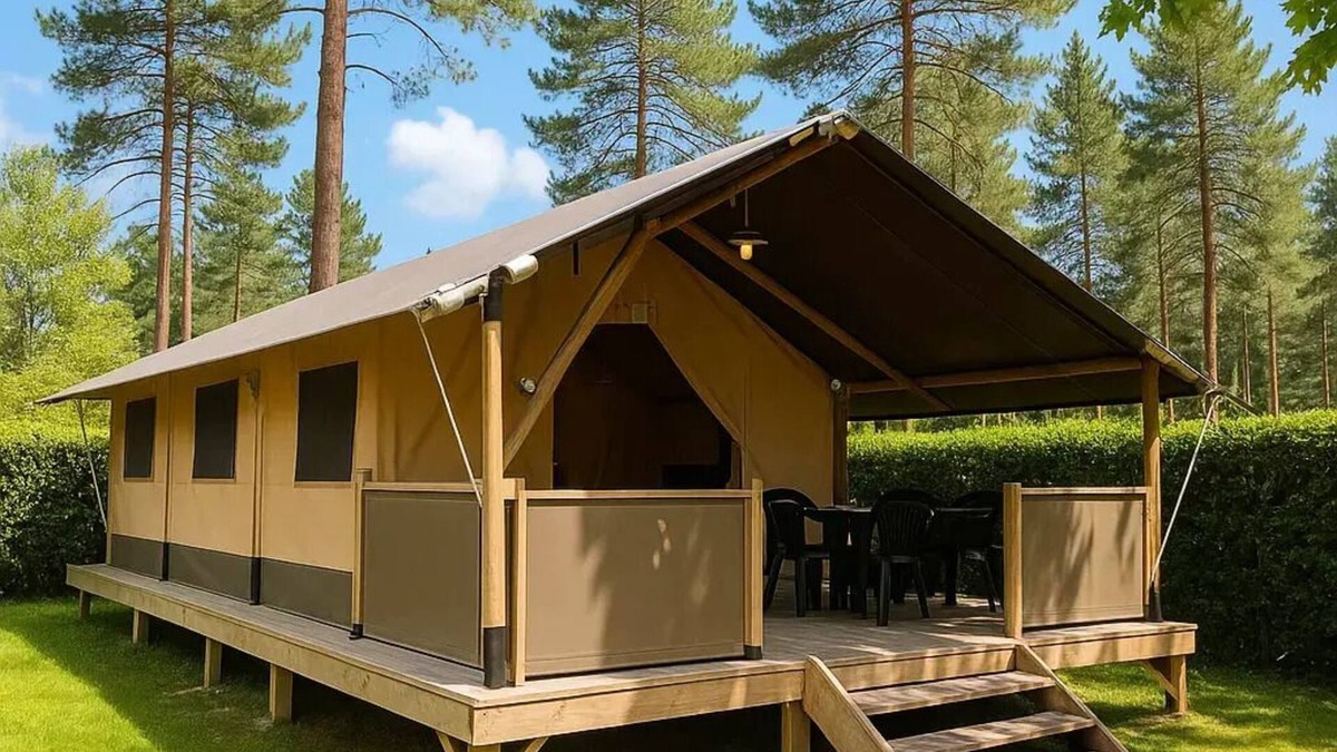 Saint-Hilaire-de-Riez House | Kabane Lodge 34 m2 5 Personen