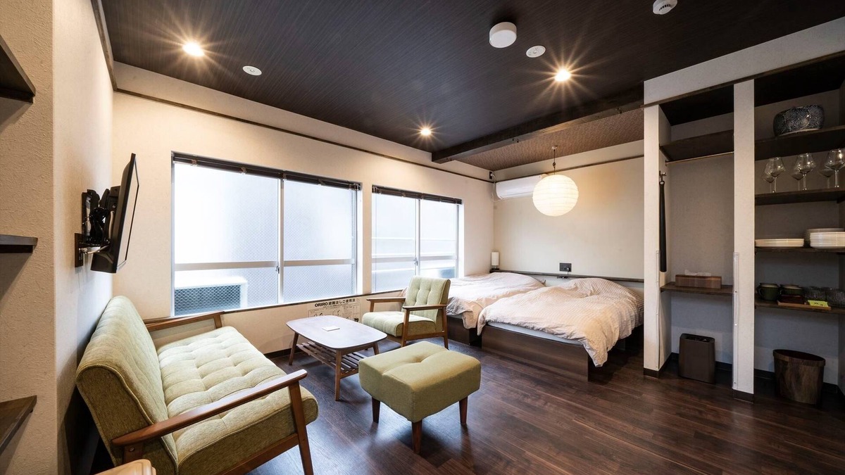 Chuo Ward House | KAERUYA301Japanese modern room maisonette floor is only available for 3 or more people - Kaeruya 301/Kobe Hyōgo