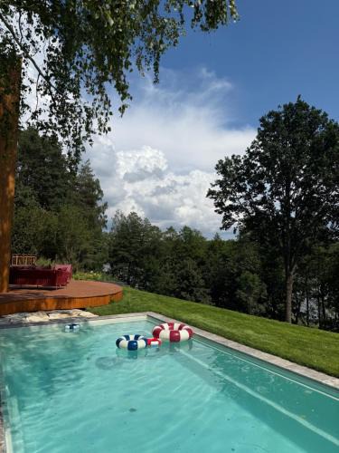 Dabrowno House | Kalbornia LAKE & POOL HOUSE by JWPM