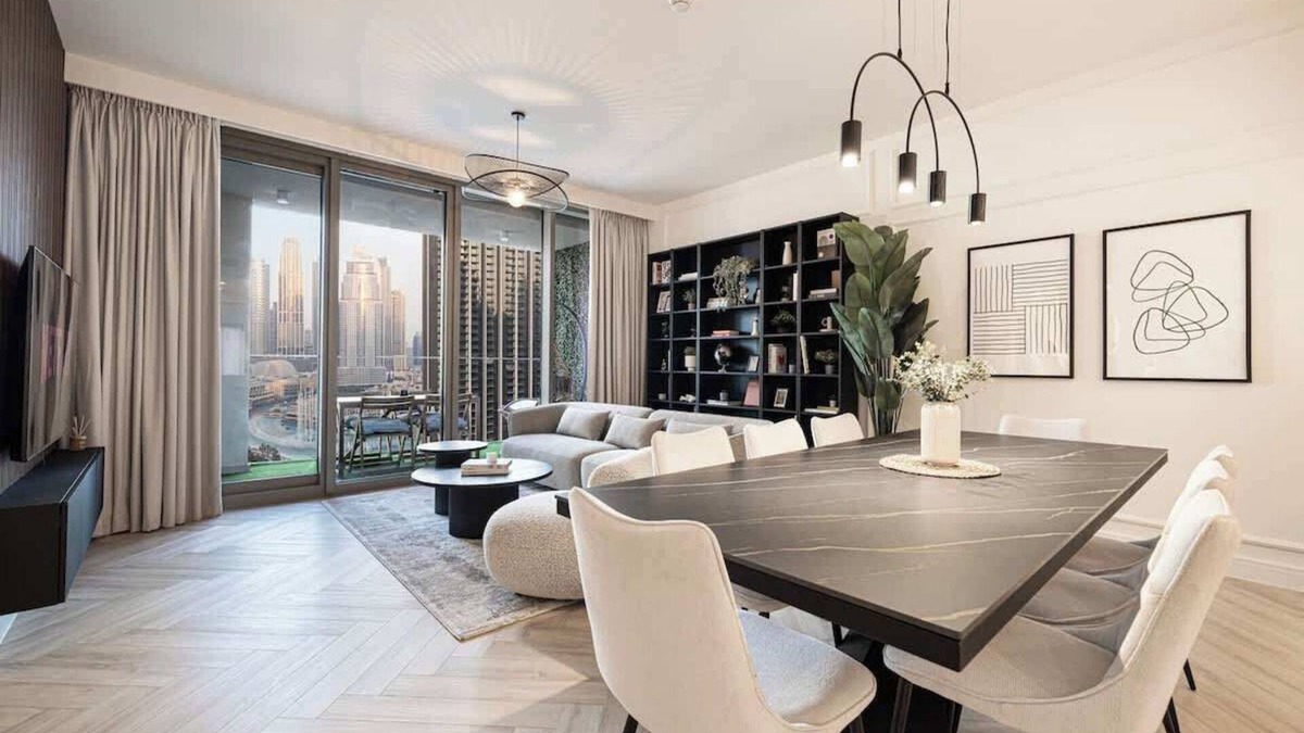 Trade Centre 1 Apartment | Kaori I | 4BR Stunning Burj & Full Fountain Views