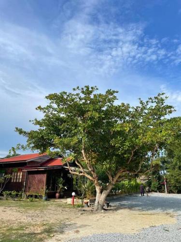 Kampung Ru Muda Ski Chalet | Kapas View, Zaki's Residence, Marang, Terengganu