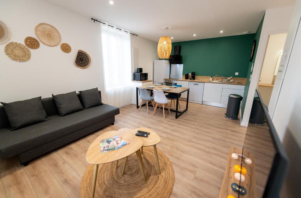 Saint-Chamond Apartment | KASA ZEN - Climatisation - Tout équipé - Stationnement gratuit