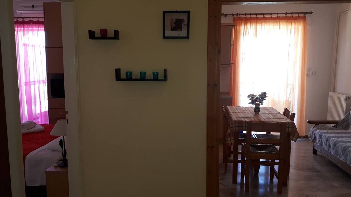 Paralia Vergas Apartment | Katerina Apartments , One-Bedroom Apartment with Sea View