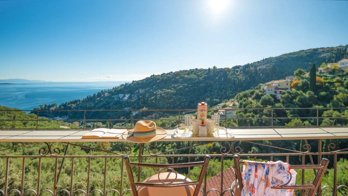 Gimari Apartment | Kati Sea View: Brand New! Amazing views, WiFi, Aircon