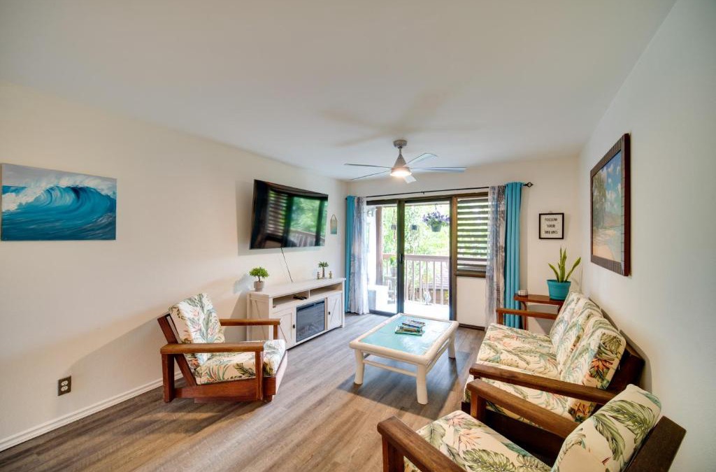 Nawiliwili Apartment | Kauai Vacation Rental Walk to Kalapaki Beach!