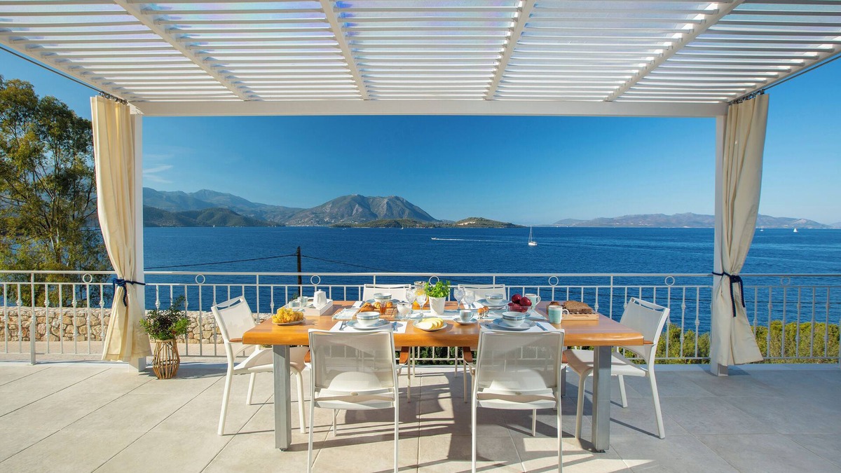 Spartochori Villa | Kavos House - Luxury villa in Meganisi with private pool, seaview, perfect for 4