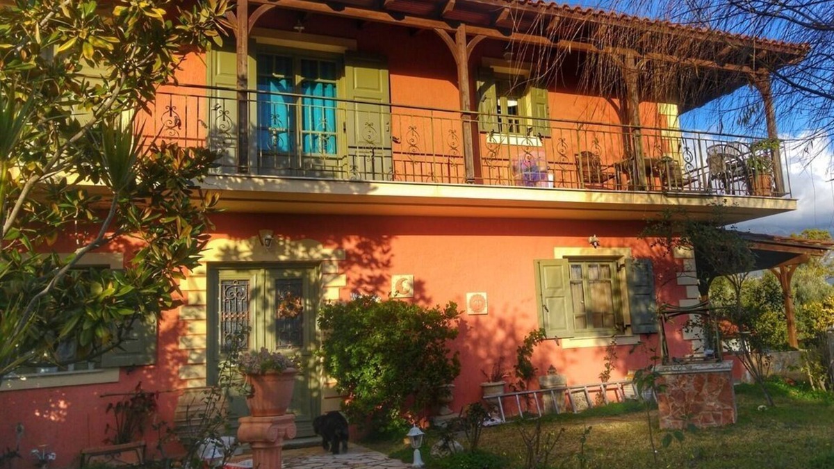 Spartia Villa | Kefalonia villas: 3 bedroom villa Gardenia - cozy Greek house with sea view