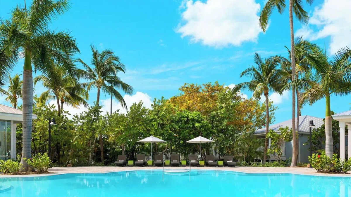 New Town Hotel | Key West Fun Zone: Pools, Lawn Games, Fire Pits, Tiki Cocktails & More