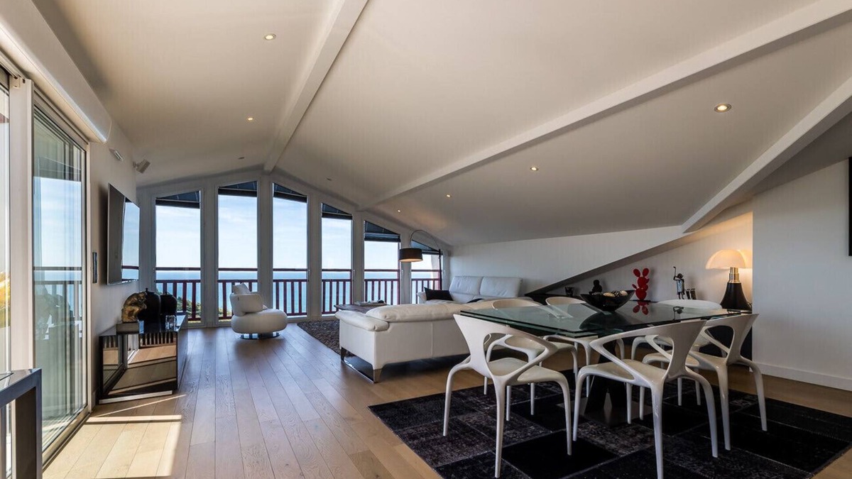 Bidart Apartment | KEYWEEK IRRIKA Duplex Apartment facing the ocean with terrace in Bidart