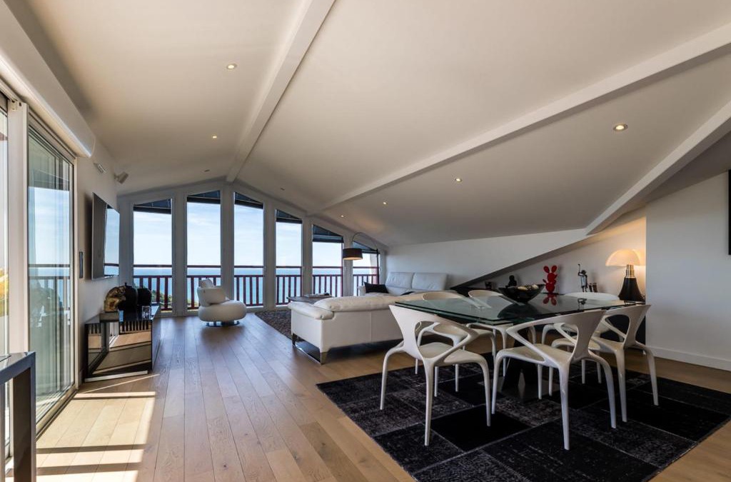 Bidart Apartment | KEYWEEK IRRIKA Duplex Apartment facing the ocean with terrace in Bidart