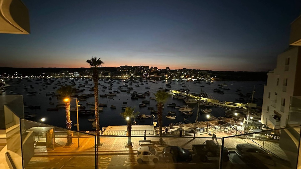 St. Paul's Bay Apartment | Kick back and relax in this newly built breathtaking views of Xemxija