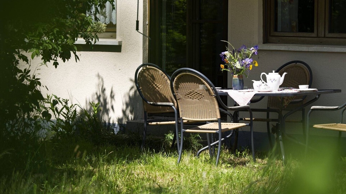Hofheim in Unterfranken Apartment | Kinderfreundlicher Bio-Bauernhof mit Hofladen, vielen Tieren, Hunde willkommen (Erdgeschoss)