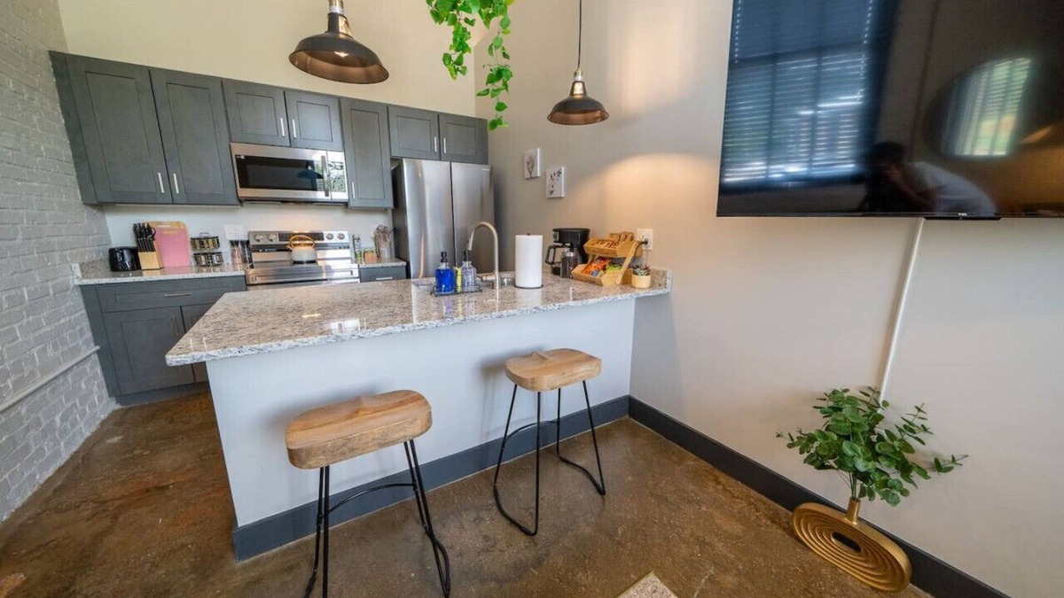 Buchanan Apartment | King Bed Apartment: Brewery| River| Downtown