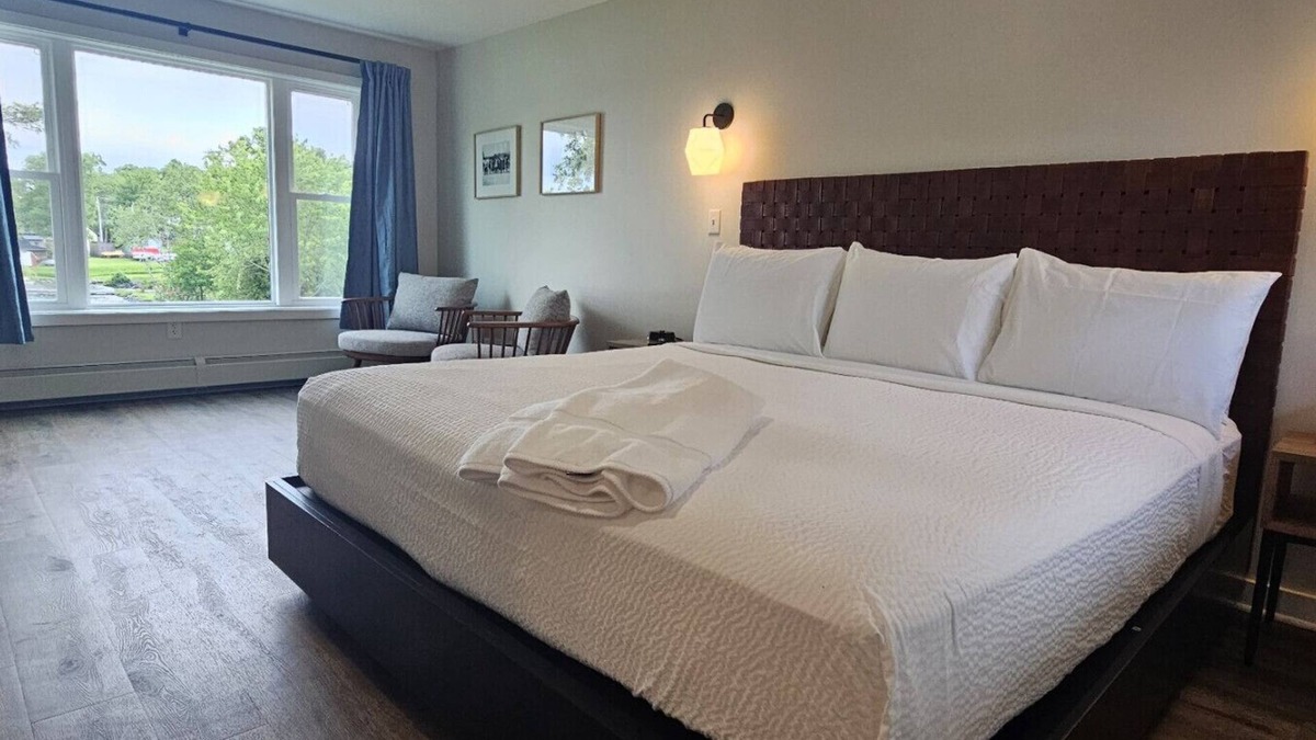 Greenville Junction Hotel | King Motel Room-Waterfront-Direct ATV Access