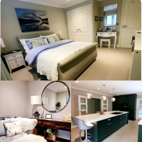 West Byfleet House | King size room with own bathroom & livingroom in a luxury home, free WiFi, HOMESTAY