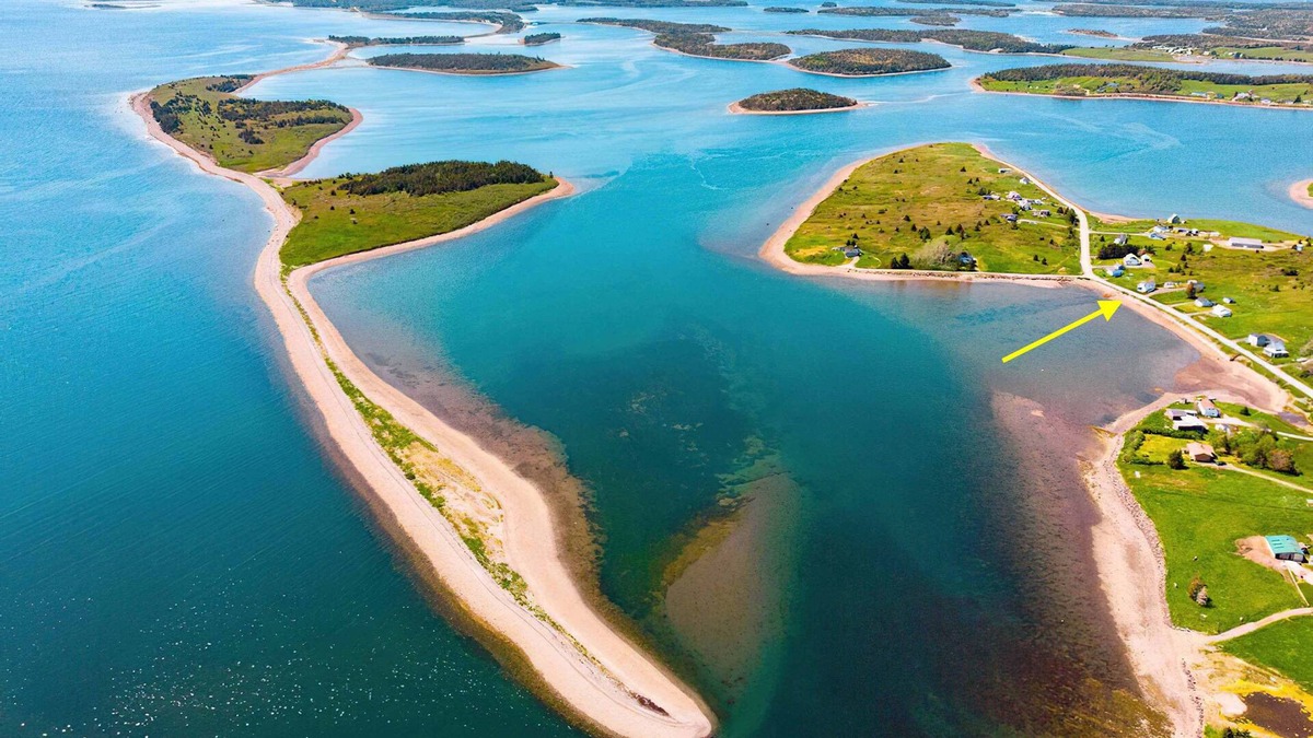 Richmond County Bed & Breakfast | Kingfisher's Beach House kayaking heaven on the ocean sheltered by huge sandbar