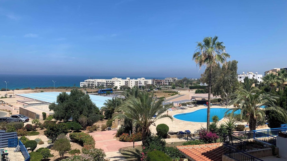 Paphos Apartment | Kings Palace - stylish modern 2 bed with sea views