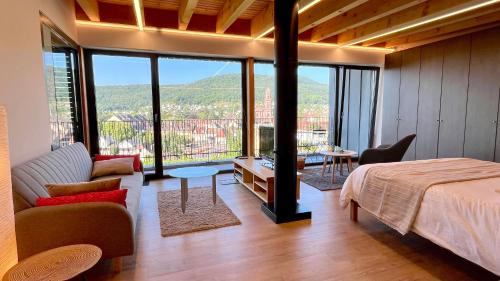 Guebwiller Apartment | KITTERLELODGE Suite 1 à 4 personnes avec vue