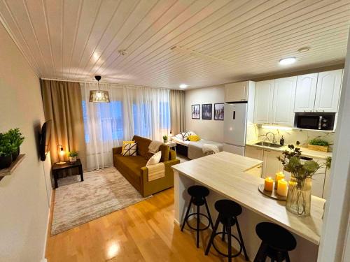 Oulainen Apartment | Kivilinna Apartments Oulainen - Liinavaatteet, pyyhkeet ja loppusiivous sisältyvät hintaan