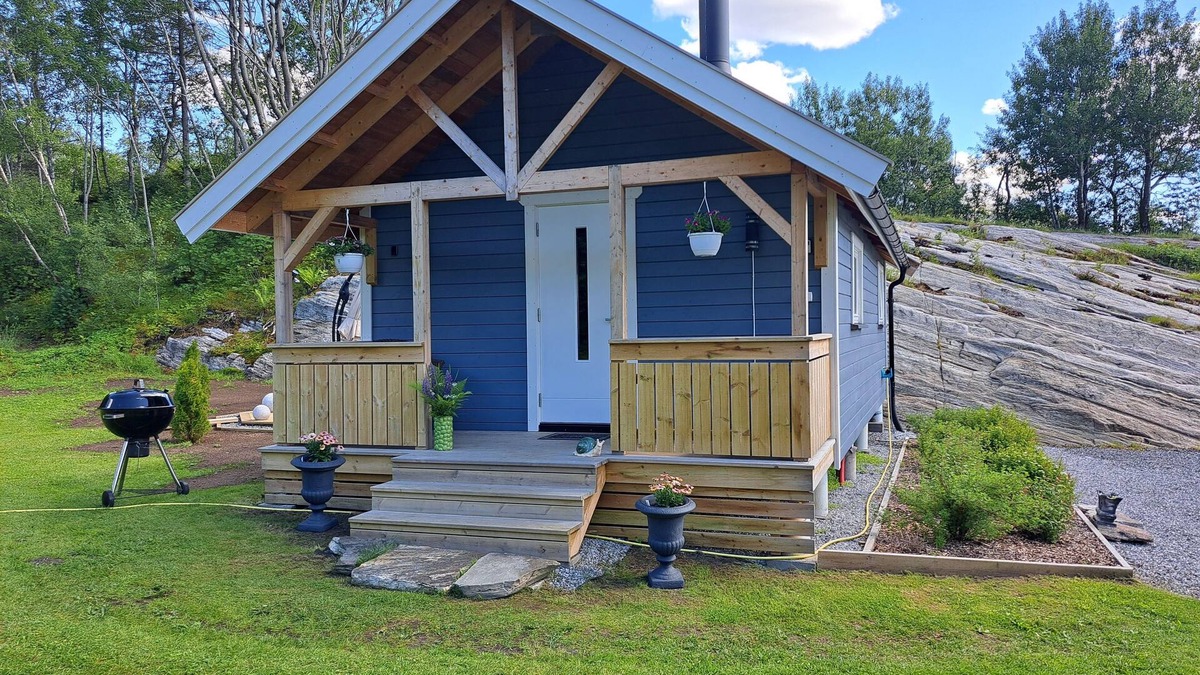 Afjord House | Kleines Haus am Fjord