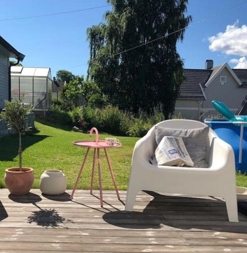 Lillehammer Villa | Koselig hus med stor og solrik hage