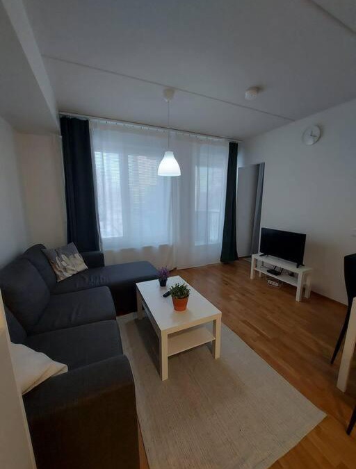 Lantinen District Apartment | Kotimaailma - Tyylikäs kaksio modernilla keittiöllä