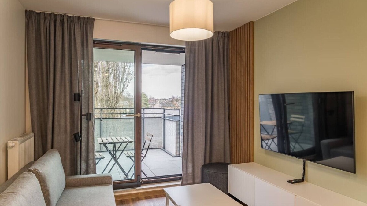 Krowodrza Apartment | Kraków Business Suite- City View, Balcony, Parking by Rentujemy