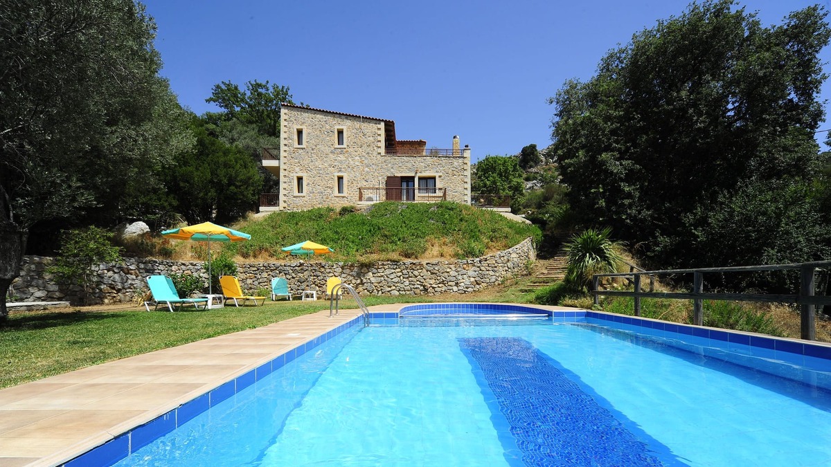 Mesonisia Villa | Krios Villa, Ecotourism, Amazing pool & garden - Absolute Peace among nature