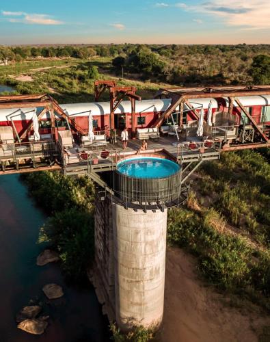 Skukuza Cabin | Kruger Shalati - Train on The Bridge & Garden Suites