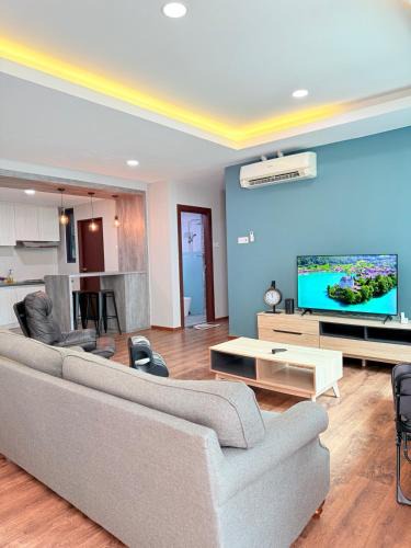 Kuching Apartment | Kuching Vivacity Jazz Suite 4 YM Homestay 3 bedroom 2 bathroom